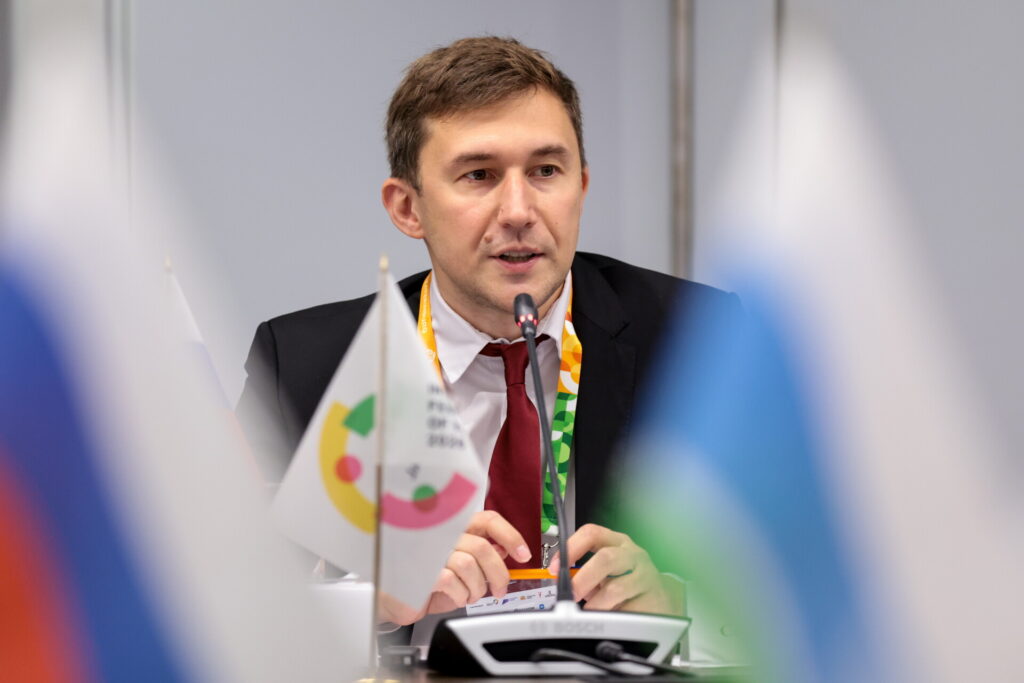Сергей Карякин на Международном фестивале молодежи, Екатеринбург, 15-16.09.2026