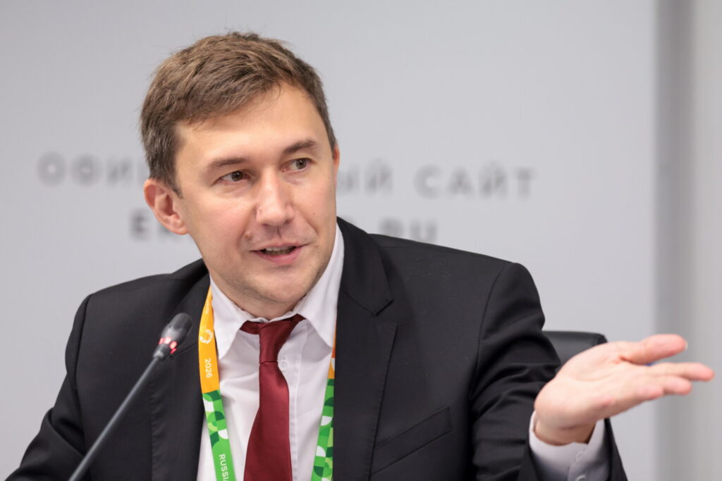 Сергей Карякин на Международном фестивале молодежи, Екатеринбург, 15-16.09.2026