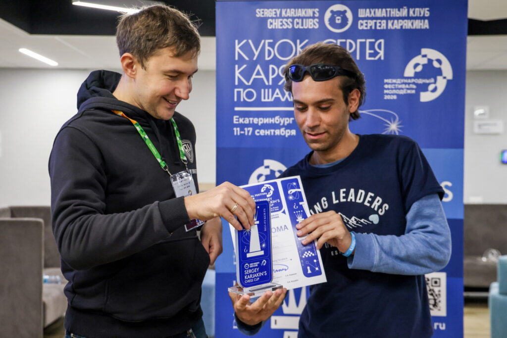 Сергей Карякин на Международном фестивале молодежи, Екатеринбург, 15-16.09.2026