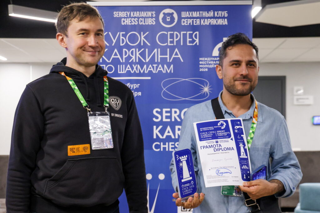Сергей Карякин на Международном фестивале молодежи, Екатеринбург, 15-16.09.2026